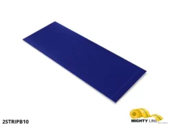 Mighty Line, Blue, 2" by 10" Segments, Peel and Stick 10" Strips. 100 PK.